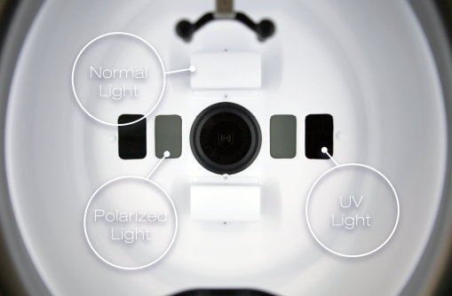 face mapping skin analysis machine