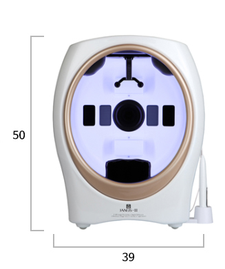 face mapping skin analysis machine