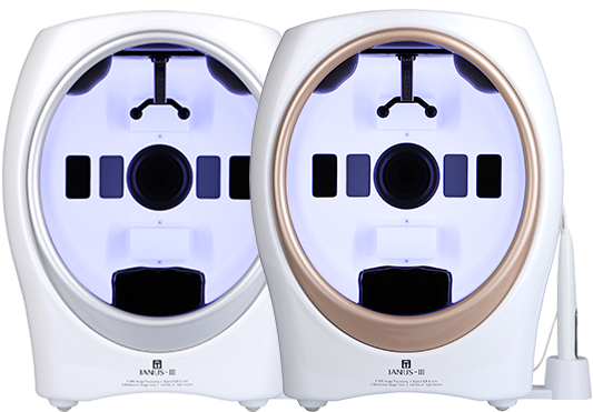 face mapping skin analysis machine